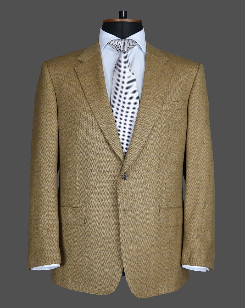 TLA051 – Tan Herringbone Jacket | Freddie Fox